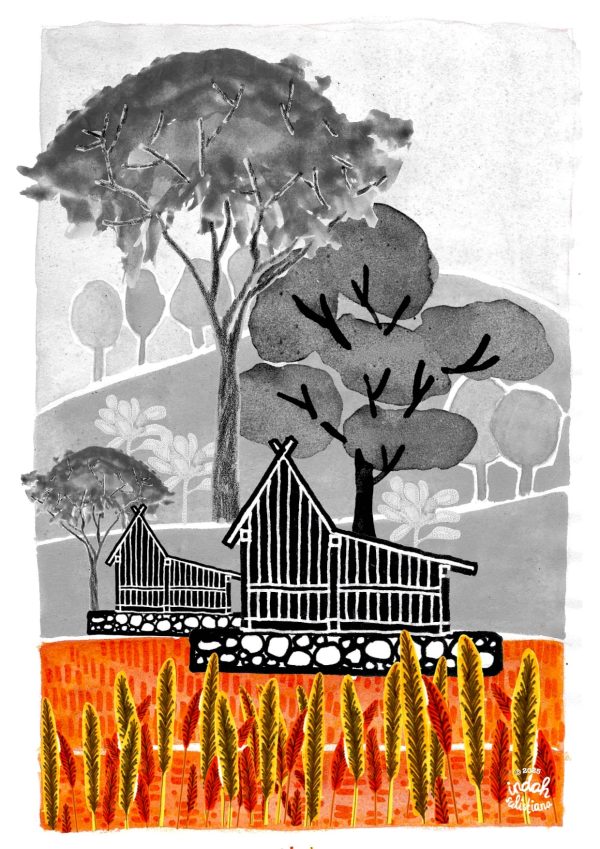 Grounded Houses art print - Image 3