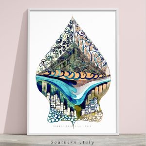 Southern Italy Art print