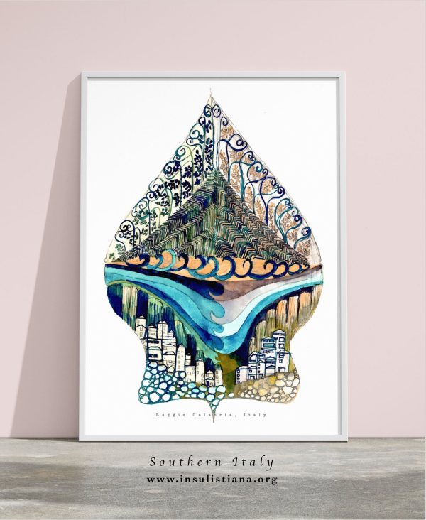 Southern Italy Art print