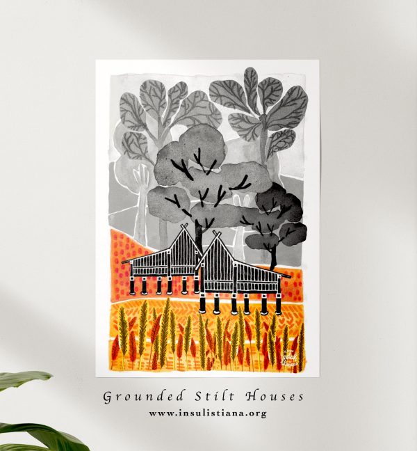 Stilt House art print - Image 2