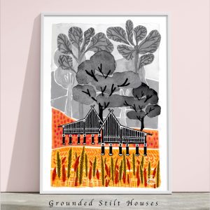 Stilt House art print