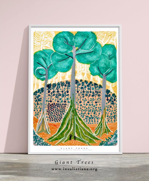 Tropical Giant Trees Art Print